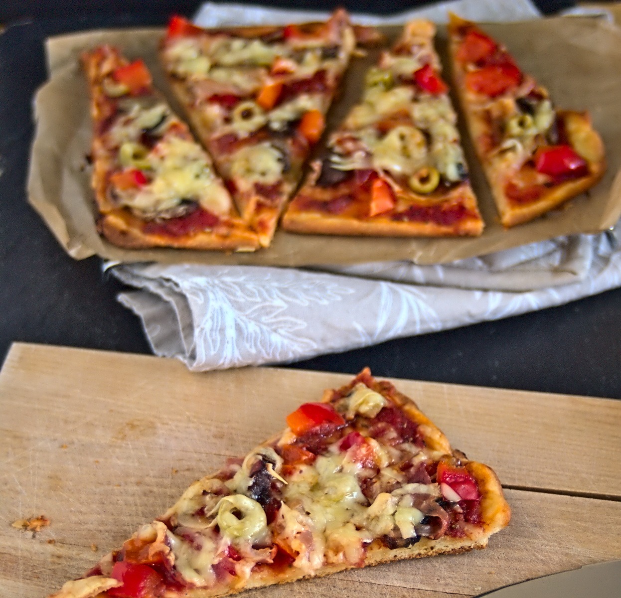 Quark-Öl-Teig-Pizza – eine schnelle und leckere Alternative! – Preppie